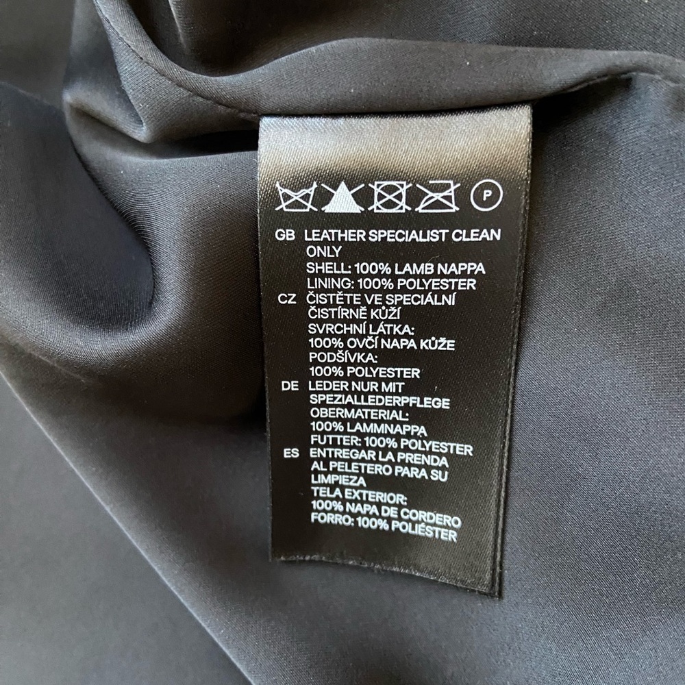 Versace for H&M Leather Biker Jacket - Picture 7 of 9